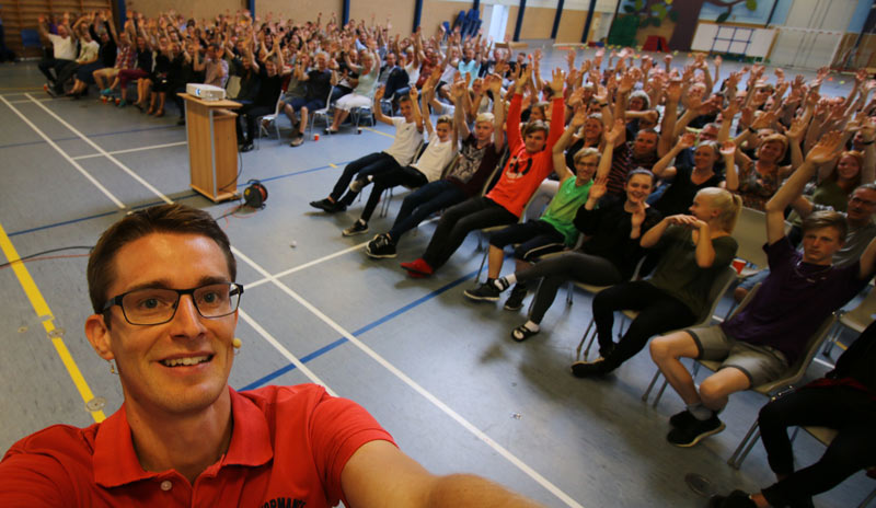 Foredrag om ordblindhed på Kragelund Efterskole - En Ordblindeefterskole